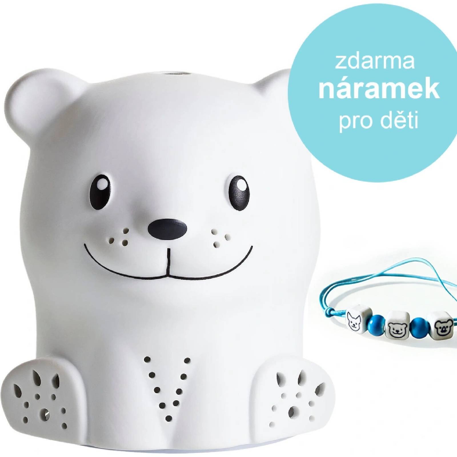 Nobilis Tilia Dětský aroma difuzér se zvlhčovačem vzduchu medvěd