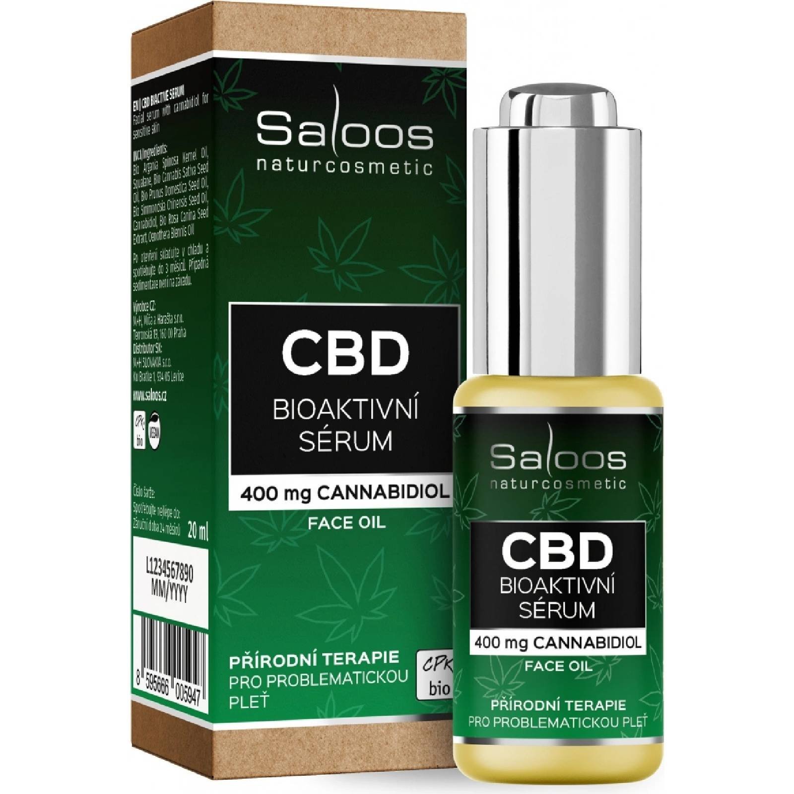 Saloos CBD Bioaktivní sérum 20 ml od 388 Kč