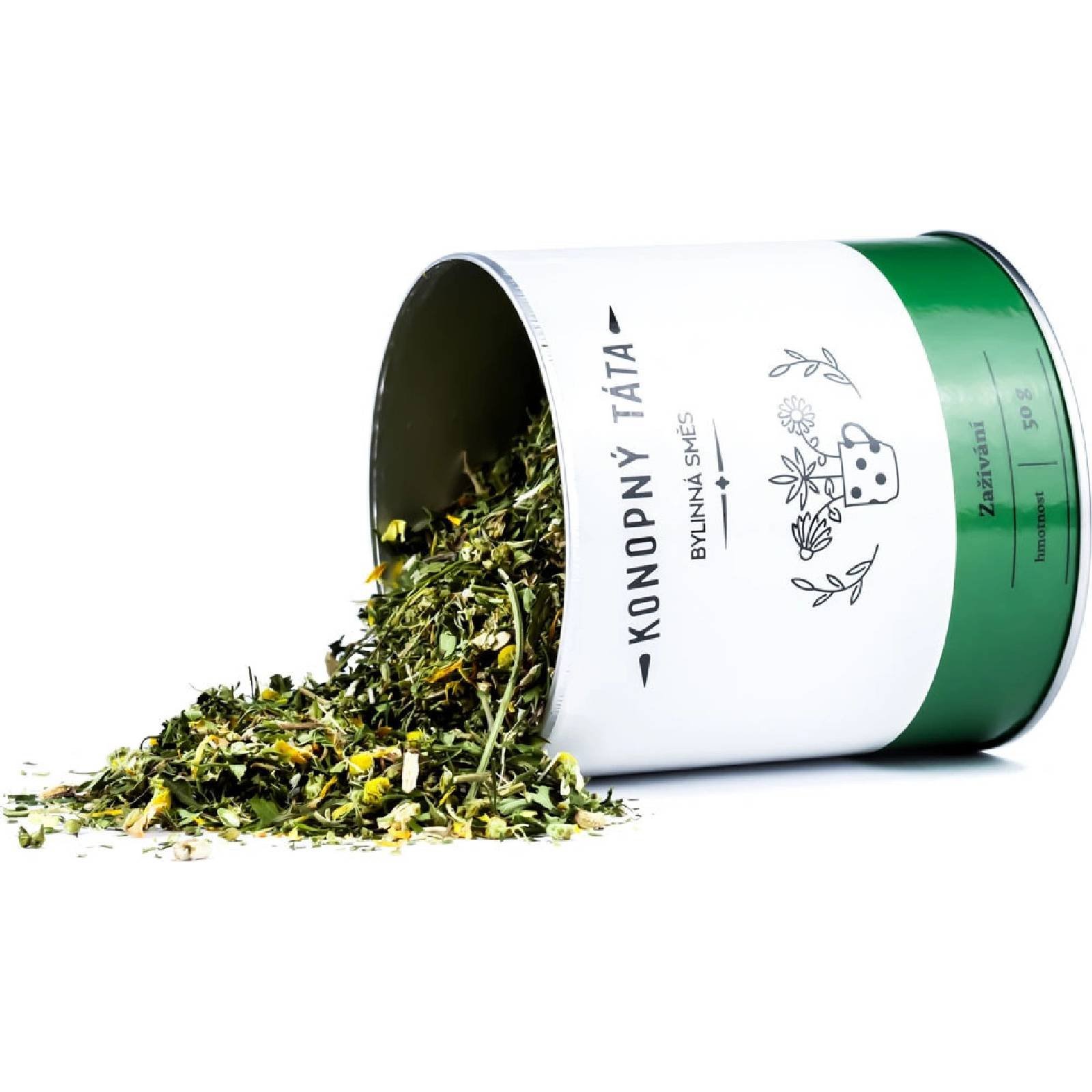 Konopný Táta Konopný čaj Zažívání 50 g