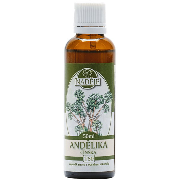Naděje Andělika čínská tinktura z bylin 50 ml