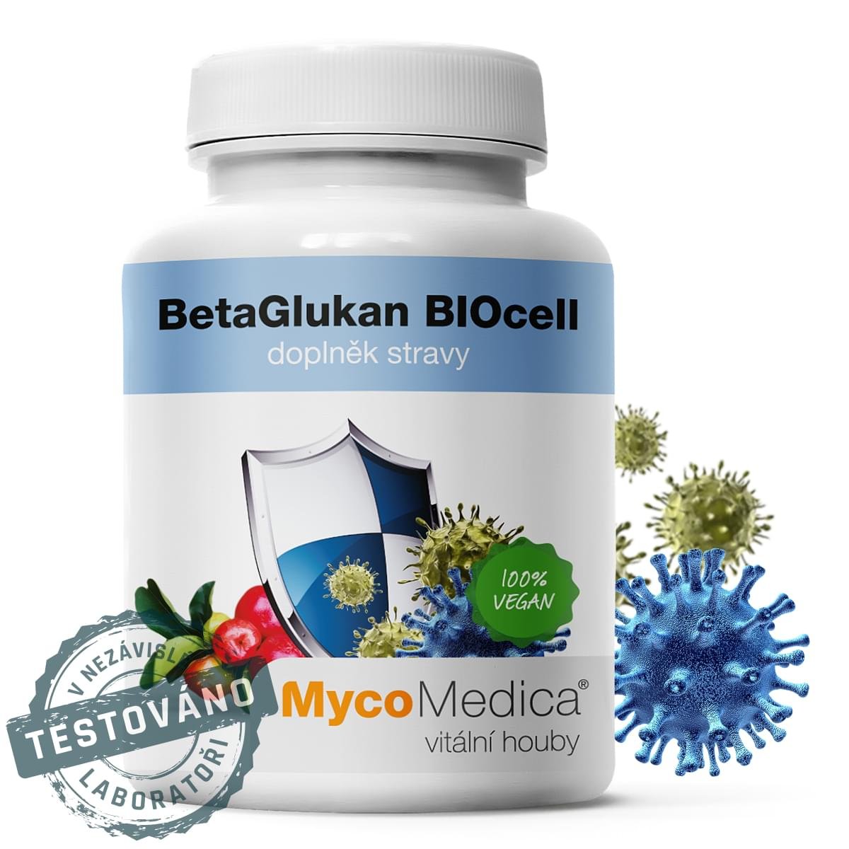 MycoMedica Beta glukan Biocell 90 kapslí