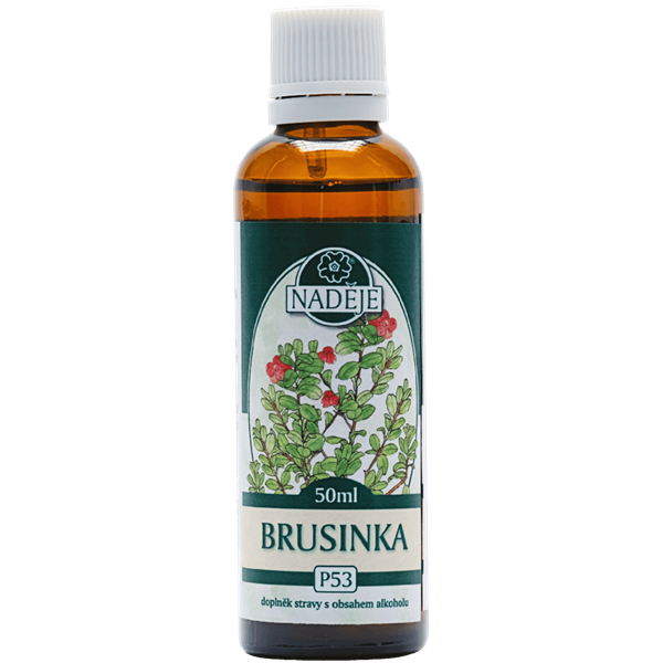 Naděje Brusinka tinktura z pupenů rostlin 50 ml