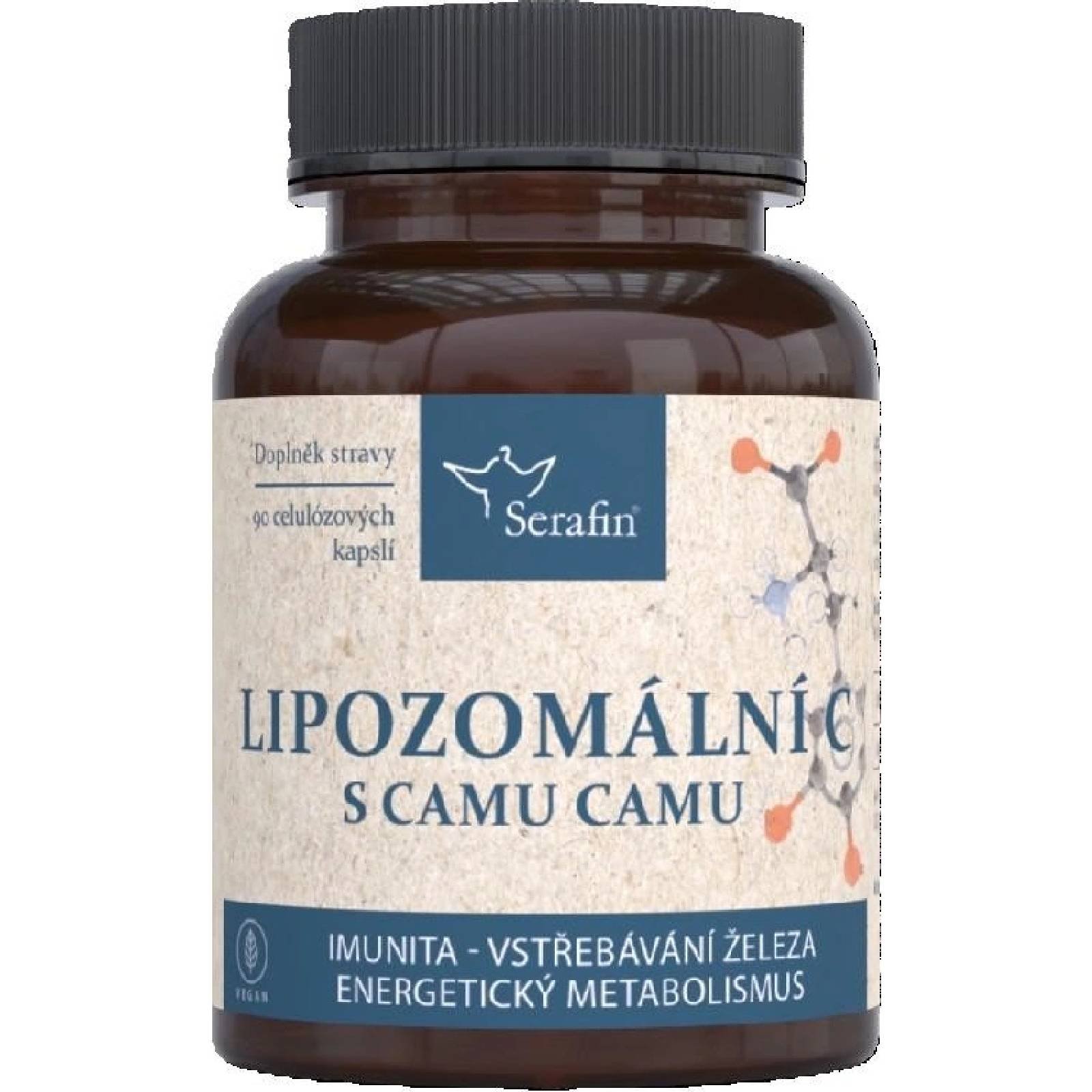 Serafin Lipozomální vit.C s camu camu-přírodní bylinné kapsle 90 tobolek