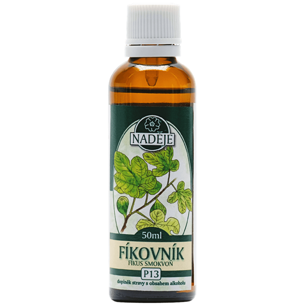 Naděje Fíkovník tinktura z pupenů 50 ml