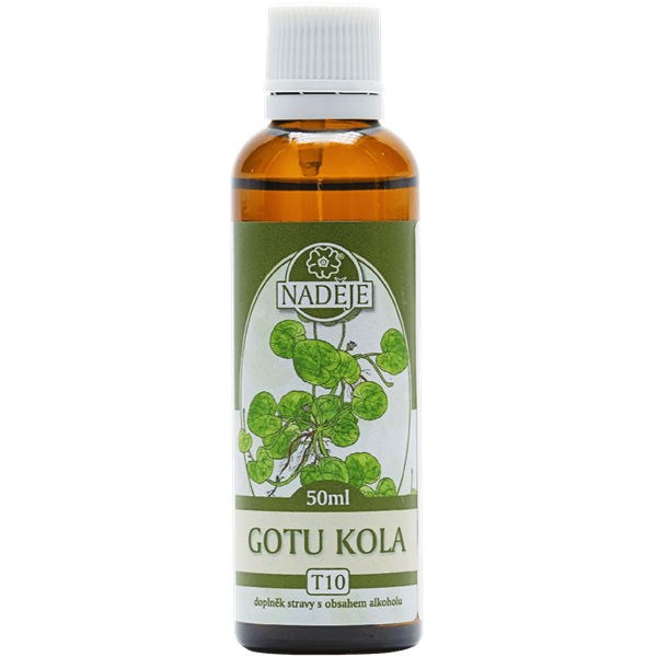 Naděje Gotu kola brahmí tinktura z bylin 50 ml