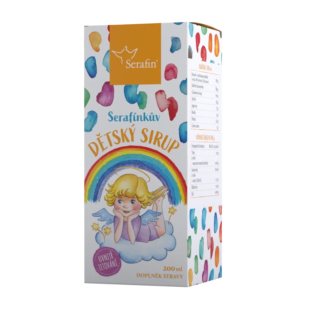 Serafin Dětský sirup Serafínkův 200 ml
