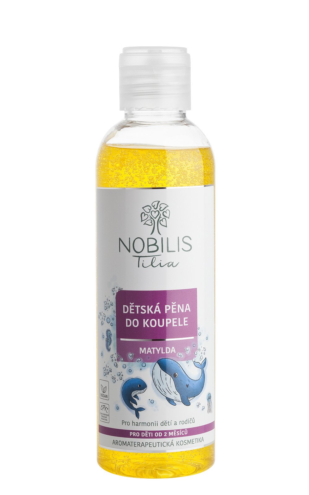 Nobilis Tilia Dětská pěna do koupele Matylda 200 ml