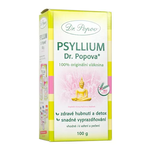 Dr. Popov Vláknina Psyllium 100 g