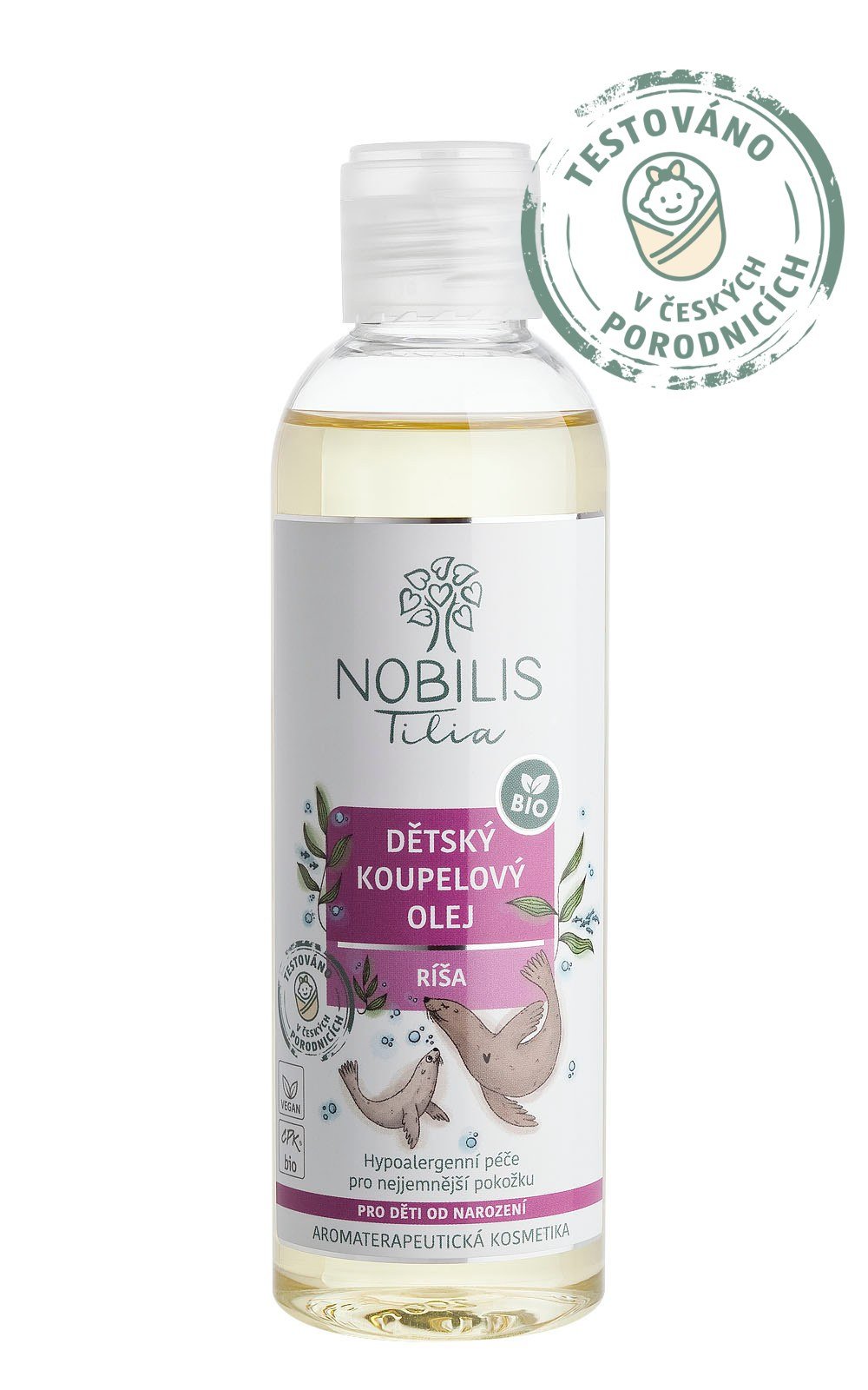 Nobilis Tilia Dětský koupelový olej Ríša 200 ml