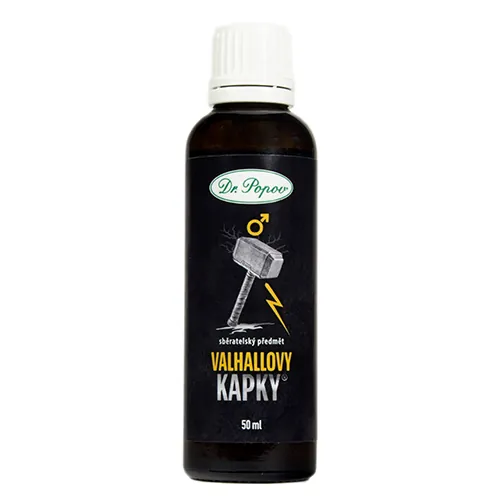Valhallovy kapky originální bylinné kapky 50 ml