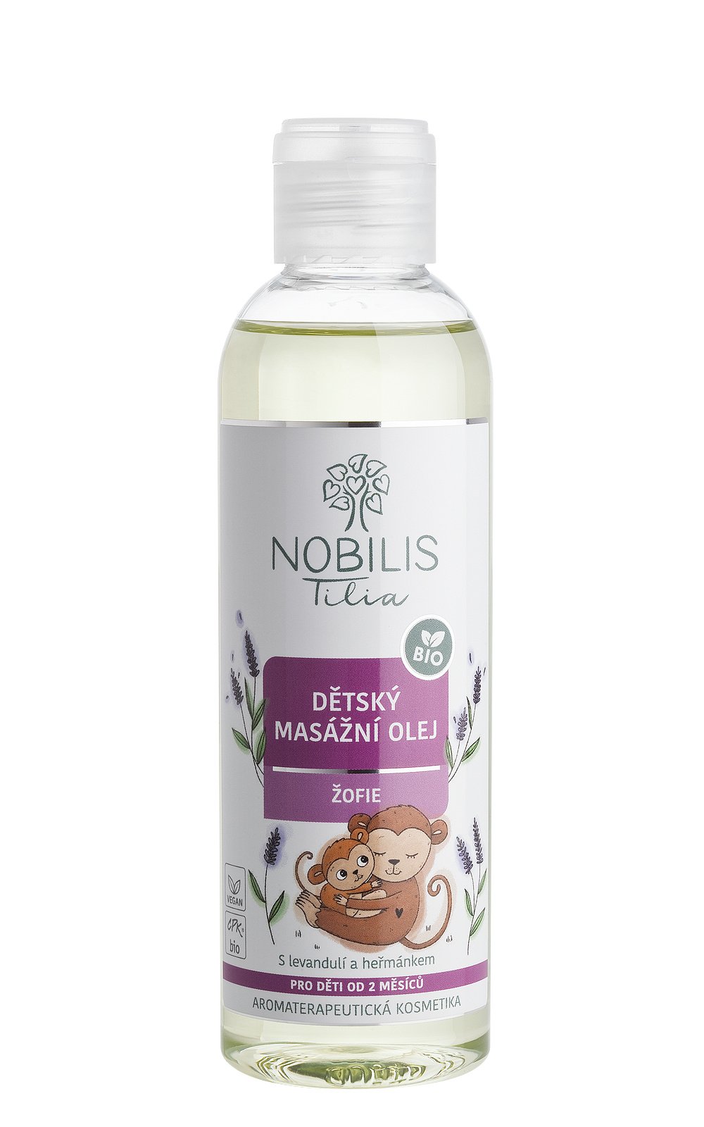 Nobilis Tilia masážní olej Žofie 200 ml